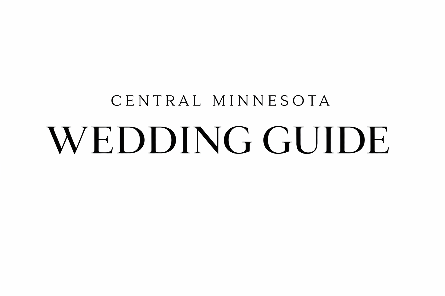 Central Minnesota Wedding Guide Brand Site Logo
