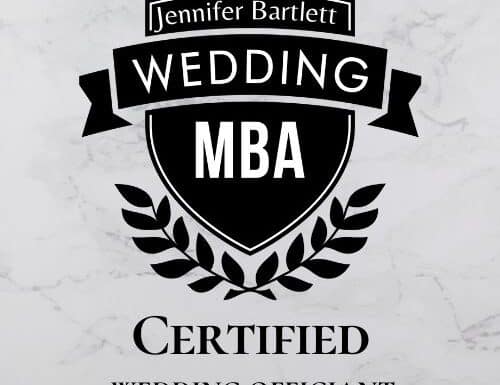Certified Wedding Officiant through Wedding MBA