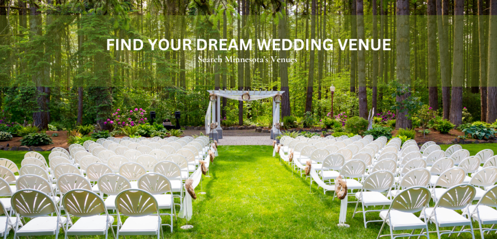 Exploring Minnesota Wedding Venue Styles: From Banquet Halls to Barns and Beyond FIND YOUR DREAM WEDDING VENUE 1250 x 600 px